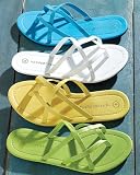 Strappy thong sandal