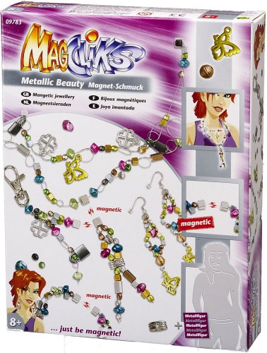 Childrens Toyshop  Toys : MagCliks - Magnetic Jewellery - Metallic Beauty
