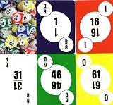 Deck of Bingo Calling Cards / No Balls Needed