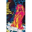 (22x32) Rege Rising (Satan in Fire) Art Poster Print
