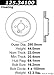 Centric PartsCentric 125.34100 Front Brake Rotor