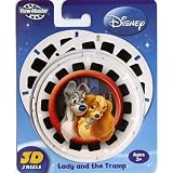 ViewMaster Lady & The Tramp 3 Reel Set