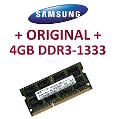 SAMSUNG Original 4 GB 204 pin DDR3-1333 PC3-10600 CL9 SO-DIMM (M471B5273BH1-CH9) f�r aktuelle DDR3 i5 + i7 Notebooks mit DDR3-1333Mhz Unterst�tzung