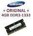 SAMSUNG Original 4 GB 204 pin DDR3-1333 PC3-10600 CL9 SO-DIMM (M471B5273BH1-CH9) für aktuelle DDR3 i5 + i7 Notebooks mit DDR3-1333Mhz Unterstützung bei amazon kaufen