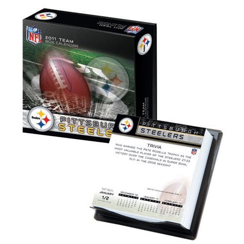 Turner Pittsburgh Steelers 2011 Box Calendar