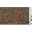 Pure Wool Bedcovers Asian Jacquard Pattern India 55 inches x 106 inches