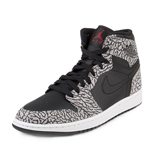 Nike-Jordan-Mens-Air-Jordan-1-Retro-High-BlackGym-RedCmnt-GreyAnthracite-Basketball-Shoe-95-Men-US