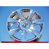 Bentley Continental GT GTC Flying Spur: Set of 4 genuine factory 20inch chrome wheels by L.A. Wheel and Tire