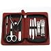 Monte Lovis Stainless Manik�re Set 9 teilig in hochwertigem rotem Etui Top Seller