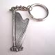 ハープ ピューター キーホルダー Harp Pewter Keychain