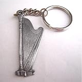 ハープ ピューター キーホルダー Harp Pewter Keychain