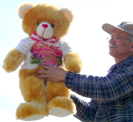 51%2B08k  j3L WORLDS GREATEST MOM 30 BIG SOFT BEIGE TEDDY BEAR   PERFECT FOR MOTHERS DAY or ANY DAY   HAS HEART SHAPED NOSE and LOVE and HEARTS RIBBON