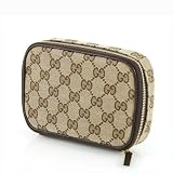 (グッチ) GUCCI アクセサリーポーチ コスメポーチ GGキャンパス 191187brown [並行輸入品][アウトレット] GUCCI アクセサリー