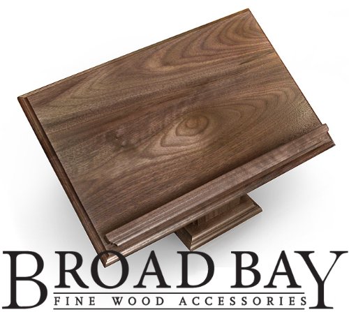 Walnut Bible Holder Cookbook Stand Walnut Crafted from Solid Walnut Wood - Best Quality Heirloom Gift Idea MADE IN THE USA!