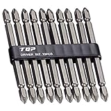 トップ(TOP) 電動ドリル用 ドライバビット マグネット付 10本組 DB2-11010