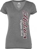 Virginia Tech Hokies Women's Heathered Charcoal Cannon Tee