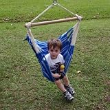 Children Swing Chair - Blue Stripe