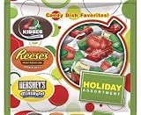 Hersheys Holiday Assortment (Reeses Miniatures, Hersheys Kisses & Hersheys Miniatures), 21-Ounce Bags (Pack of 2)