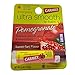Carmex Ultra Smooth Lip Balm Stick SPF 15, Pomegranate 0.15 oz (Pack of 12)