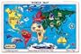 Melissa & Doug World Map Wooden Jigsaw Puzzle