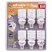 6-Pack GE 100 watt equiv CFL Compact Flourescent Light Bulbs
