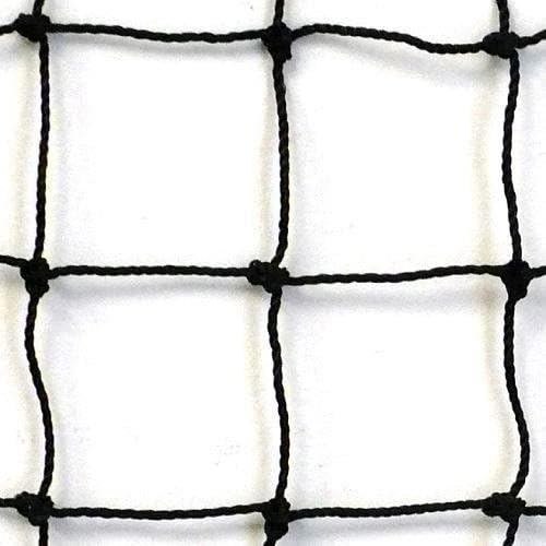#18 Twisted Knotted Nylon Backstop, 10' High (select custom width)