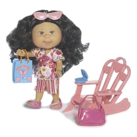 Cabbage Patch Kids Lil Sprouts Shopping Girl w Accessories by Play Along