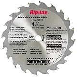 UPC 039404107466 product image for PORTER-CABLE 12870 Riptide 4-1/2-Inch 20 Tooth ATB Thin Kerf General Purpose Saw | upcitemdb.com