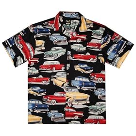 Chevrolet Bel Air Tri Five 1955 1956 1957 Hawaiian Shirt, Benny's