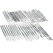 47 Jeweler Wax Carving Probes Dental Polymer Clay Tools