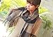 TOOGOO(R) 1PCS Fashion Womens Warm Winter Scarf Shawl Cotton Blend Long Soft Scarves Wraps (Blue)