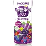 (お徳用ボックス) カゴメ 野菜生活100紫の野菜 200ml×24本