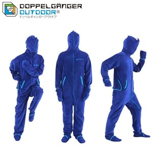 （DOPPELGANGER(ドッペルギャンガー) アウトドア 人型寝袋フリース HF1-179 Lサイズ