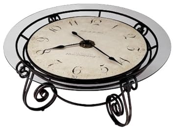 Howard Miller 615-010 Ravenna Cocktail Table Clock by,Howard Miller,615-010,HOWARD-MILLER-615010