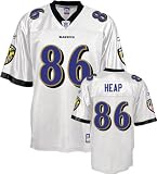 Todd Heap Jersey: Reebok White Replica #86 Baltimore Ravens Jersey - Large