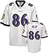 Todd Heap Jersey: Reebok White Replica #86 Baltimore Ravens Jersey - Large