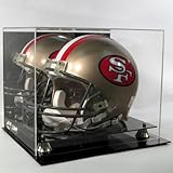 Football Full Size Pro Helmet Display Case with Mirrored Back AC-MH15M