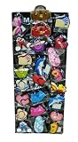 Lot Presentoir Metal + 24 aimants magnets Theme plage Mer vacances