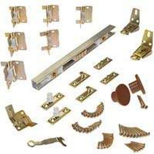 HIGH QUALITY L.E. JOHNSON PRODUCTS DOOR BIFOLD HDWE SET 4DR 72 5 PACK