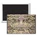 Depiction of Spiritual and Material Worlds.. - 3x2 inch Fridge Magnet - large magnetic button - Magnet