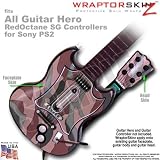 Camouflage Pink Skin by WraptorSkinz TM fits All Sony PS2 Guitar Hero SG Guitar Controllers (GUITAR NOT INCLUDED)