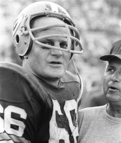 RAY NITSCHKE GREEN BAY PACKERS 8X10 SPORTS ACTION PHOTO (4)