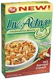 Review Post  / Post Live Active Nut Harvest Crunch Cereal, 13-Ounce Boxes (Pack of 6)