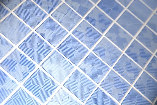 Glass Mosaic Tile Blue White 3D Appearance for bathroom kitchen backsplash bar pool spa #CB205D - 20 sheets