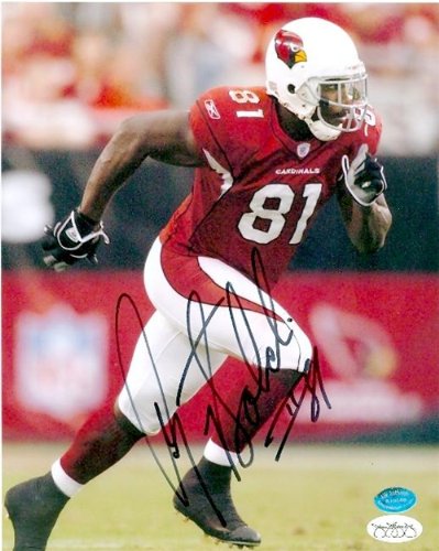 Anquan Boldin Autographed/Hand Signed 8x10 Photo (Arizona Cardinals) JSA IMAGE #2