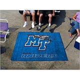 Middle Tennessee State Blue Raiders NCAA 5' x 6' Indoor / Outdoor Tailgater Area Rug Floor Mat