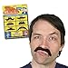 Accoutrements Self-Adhesive Stylish Mustaches