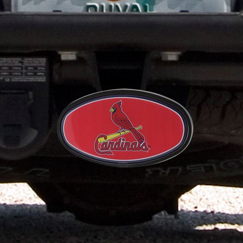 St. Louis Cardinals Domed Logo Plastic Hitch Cover