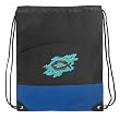 Christian Design Drawstring Bag Backpack Royal Inspirational Christian Draw String Back Pack - For Boys Girls Students or Adults