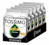 Tassimo Jacobs Krönung Espresso, 5er Pack (5 x 16 Portionen)